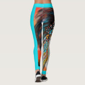 Leggings Loup Blanc (Dos)