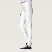 Leggings Loup blanc (Gauche)
