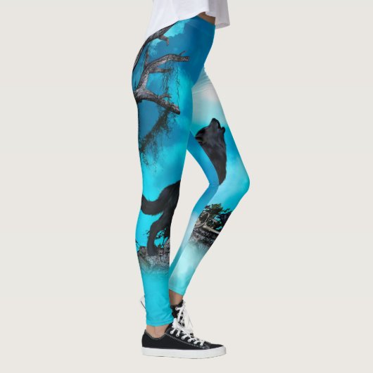 Leggings Loup impressionnant (Droite)