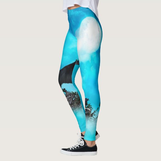 Leggings Loup impressionnant (Gauche)