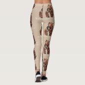 Leggings L'ours contemple l'hibernation (Dos)