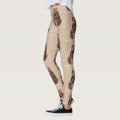 Leggings L'ours contemple l'hibernation (Gauche)