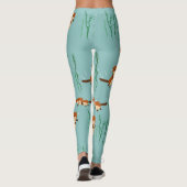 Leggings Loutres nageant (Dos)