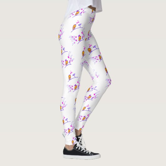 Leggings LOVE ECHO - Bande dessinée Tweetlercools 3 (Droite)