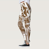 Leggings LOVE GEOMESKY ANIMALS elephant BY MASANSER (Gauche)