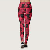 Leggings Love plaid (Dos)