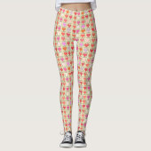 Leggings Loveable Blond Jaune Valentines Aimer Motif (Devant)