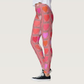 Leggings Loveable rose Valentines Love Motif (Gauche)