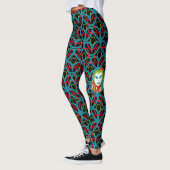 LEGGINGS LOVETE HEART LOVE BY MASANSER PIXELAT (Gauche)