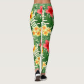Leggings Luana Aquarelle Tropical Vivid Floral (Dos)