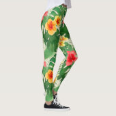 Leggings Luana Aquarelle Tropical Vivid Floral (Droite)