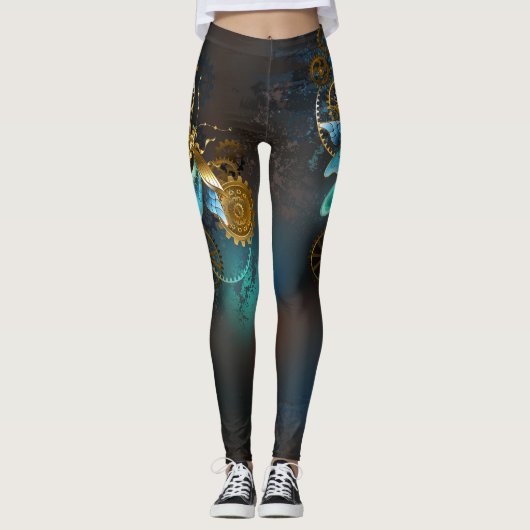 Leggings Luciole de vapeur (Devant)