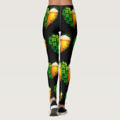 Leggings Lucky Clover Design pour la St. Patrick's Day (Dos)