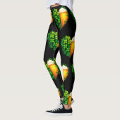 Leggings Lucky Clover Design pour la St. Patrick's Day (Gauche)