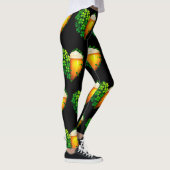 Leggings Lucky Clover Design pour la St. Patrick's Day (Droite)