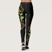 Leggings Lucky Clover 🍀 un symbole intemporel de la bonne  (Dos)