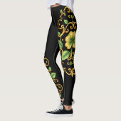 Leggings Lucky Clover 🍀 un symbole intemporel de la bonne  (Gauche)
