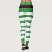 Leggings Lucky Green Leprechaun St. Patrick's Day Legings (Dos)