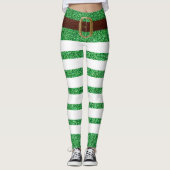 Leggings Lucky Green Leprechaun St. Patrick's Day Legings (Devant)