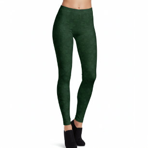 Leggings Lucky Green Motif Shamrock St. Patrick's Day
