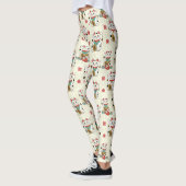 Leggings Lucky Maneki Neko Impression de chat (Gauche)