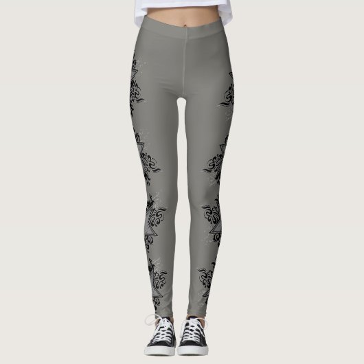 Leggings Lucky Silver Stars (Devant)