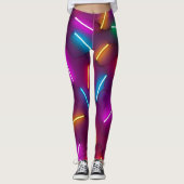 Leggings Lueur néon (Devant)