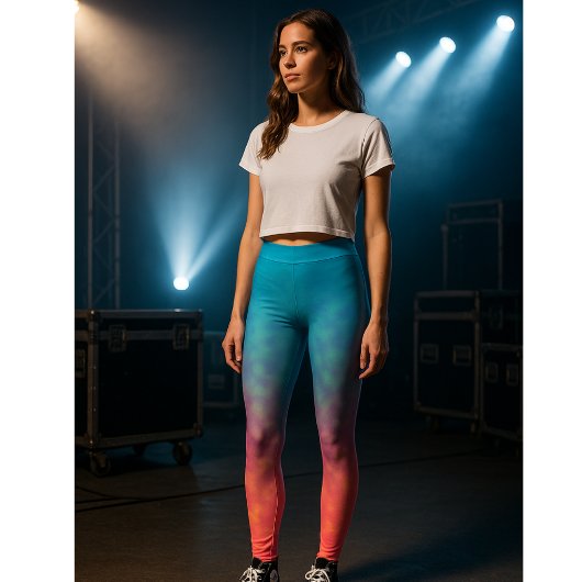 Leggings Lueur résiduelle de néon