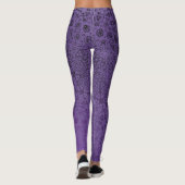 Leggings L'ultraviolet lâché (Dos)