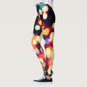 Leggings Lumière Abstraite : Arrière - plan de texture simp (Gauche)