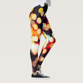 Leggings Lumière Abstraite : Arrière - plan de texture simp (Droite)
