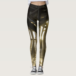 Leggings Lumière dorée à travers