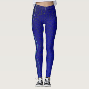 Leggings Lumières bleu-foncé