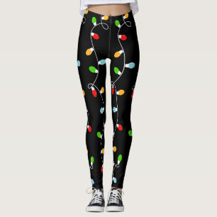 Leggings Lumières de Noël