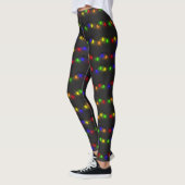 Leggings Lumières de Noël scintillantes (Gauche)