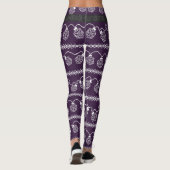 Leggings Luminaires RPG violet | Imaginaire Tabletop Jeu (Dos)