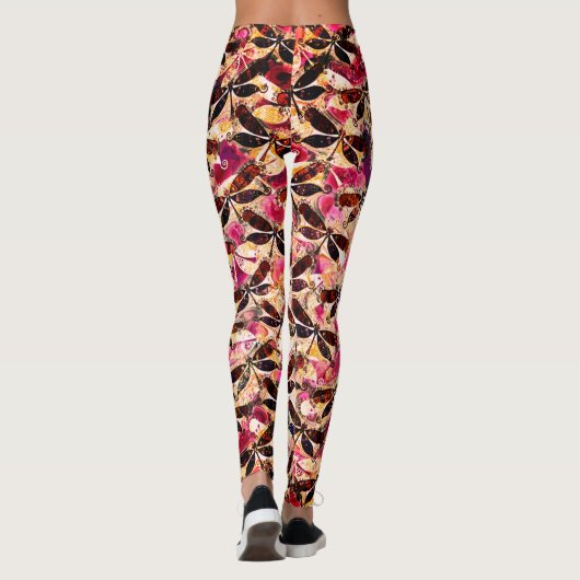 Leggings Lumineux libellules (Dos)