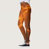 Leggings Luminosité neurale : Voies électriques des jambes  (Gauche)