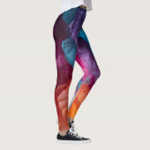 Leggings Luminous Abstract Tissue Paper Layers (Droite)