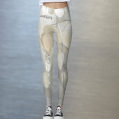 Leggings Lunaria Dollar Floral Blanc Chic