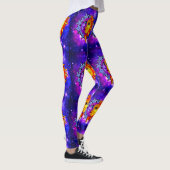 Leggings Lune/soleil d'aquarelle de guêtres de galaxie (Droite)