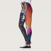 Leggings Lunettes bleues Funky Donkey (Gauche)