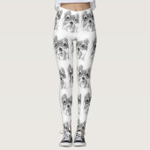 Leggings Lunettes Chien Shih Tzu (Devant)