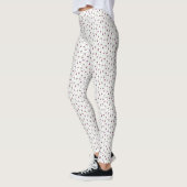 Leggings Lunettes de vin avec bulles Whimsical (Gauche)