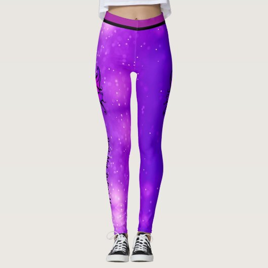 Leggings Lupus ne me définit pas Texte Les Légendes Des Fem (Devant)