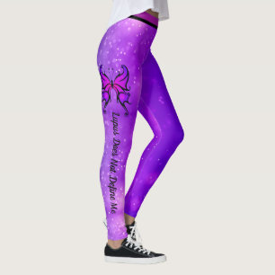 Leggings Lupus ne me définit pas Texte Les Légendes Des Fem