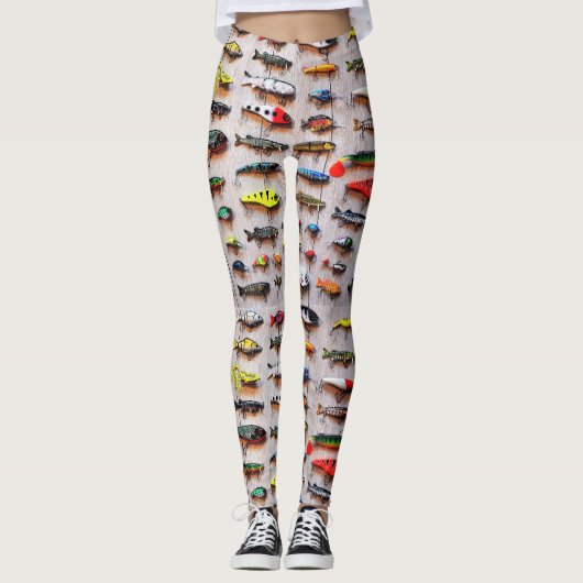 Leggings Lures de pêche classique Thunder_Cove (Devant)