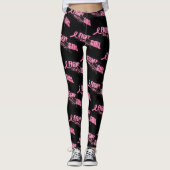 Leggings Lutte rose contre le cancer du sein (Devant)