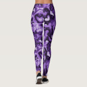 Leggings Lutter contre les jambes des femmes du Camo violet (Dos)