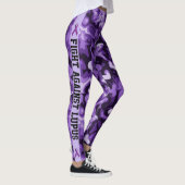 Leggings Lutter contre les jambes des femmes du Camo violet (Droite)